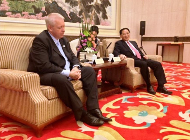 Návštěva hejtmana otevřela Plzeňskému kraji brány Číny