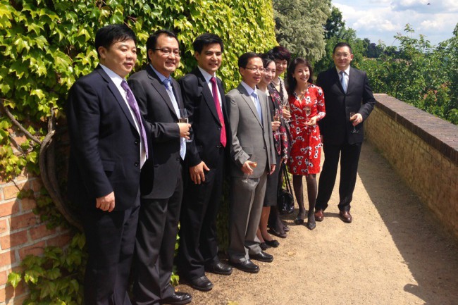 Zástupci největší čínské televize CCTV v Praze a na festivalu ve Zlíně