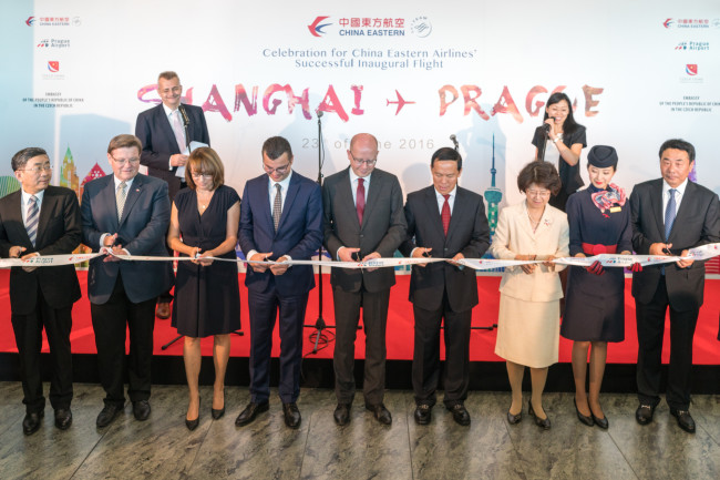 Odstartovala první přímá letecká linka mezi Prahou a Šanghají